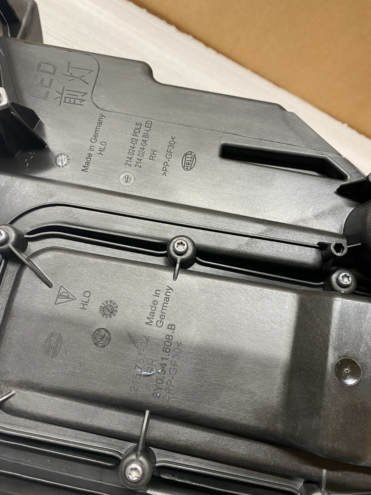 9Y0941034AB PORSCHE CAYENNE 9Y VOLL LED SCHEINWERFER RECHTS 9Y0941034AB ORIG NEU - Obrázek 9