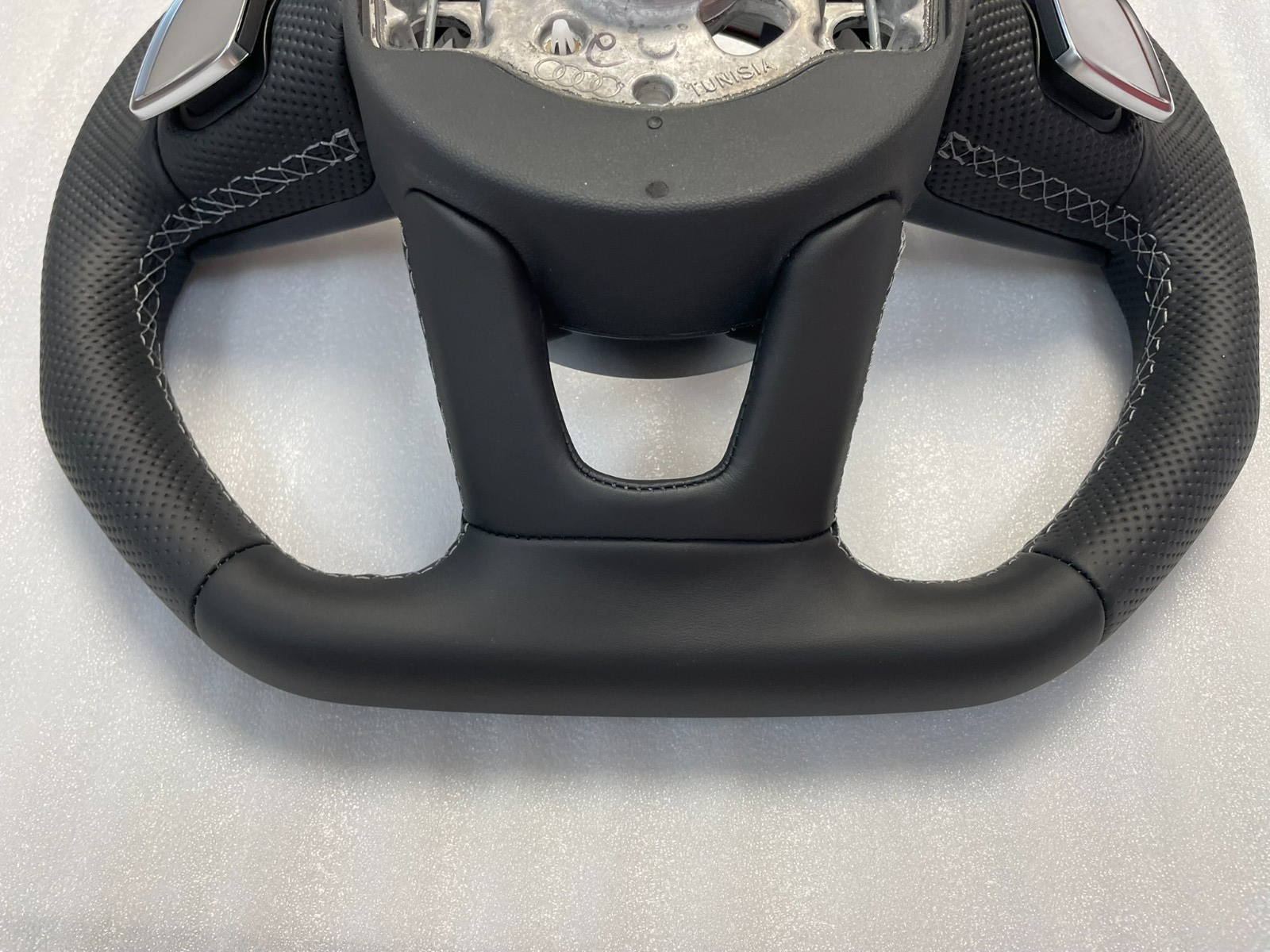 AUDI A3 S3 8Y LENKRAD SPORT ABGEFLACHT GELOCHT SCHALTWIPPEN 8Y0419091Q ORIG NEU - Obrázek 22