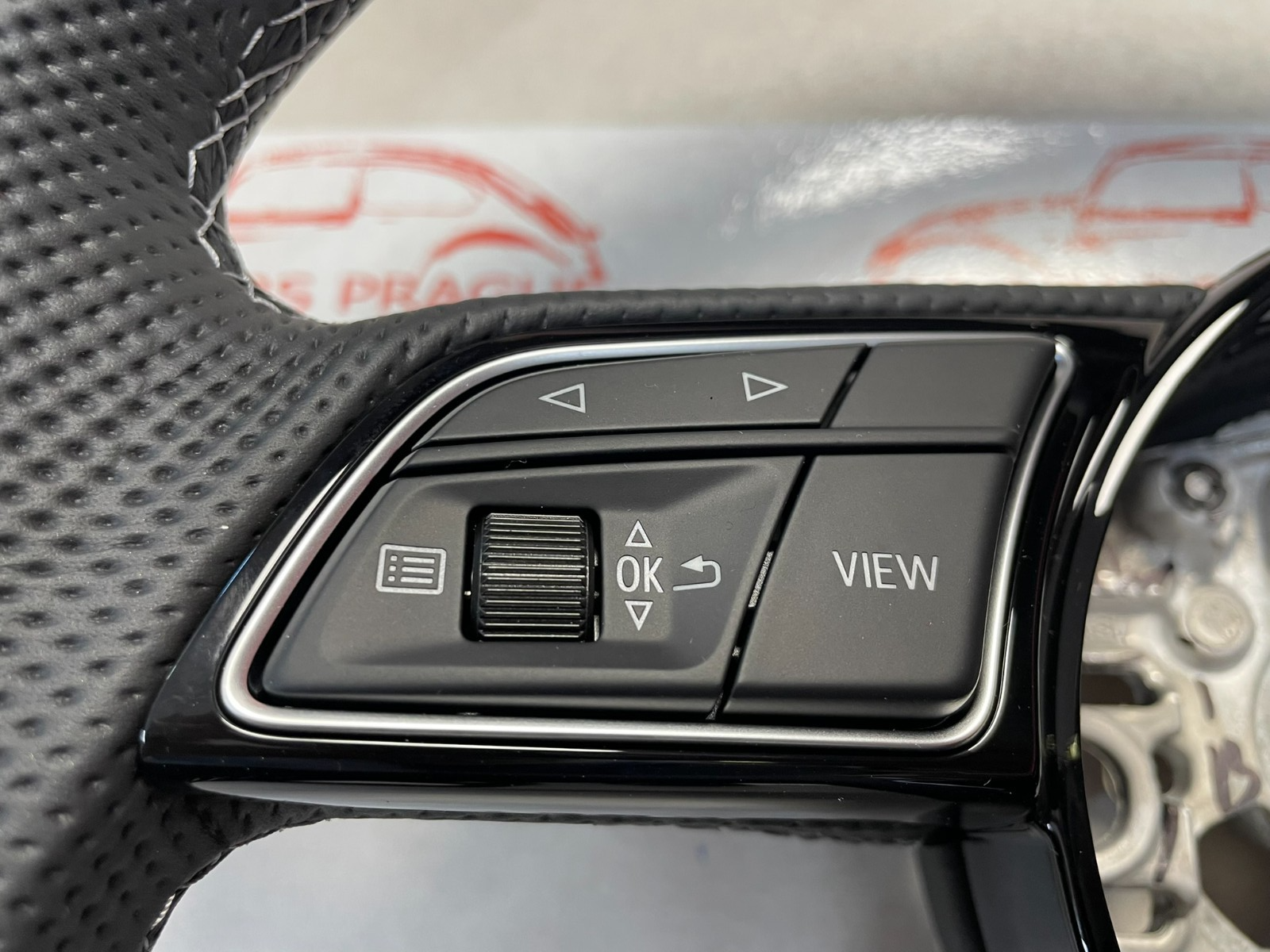 AUDI A3 S3 8Y LENKRAD SPORT ABGEFLACHT GELOCHT SCHALTWIPPEN 8Y0419091Q ORIG NEU - Obrázek 7