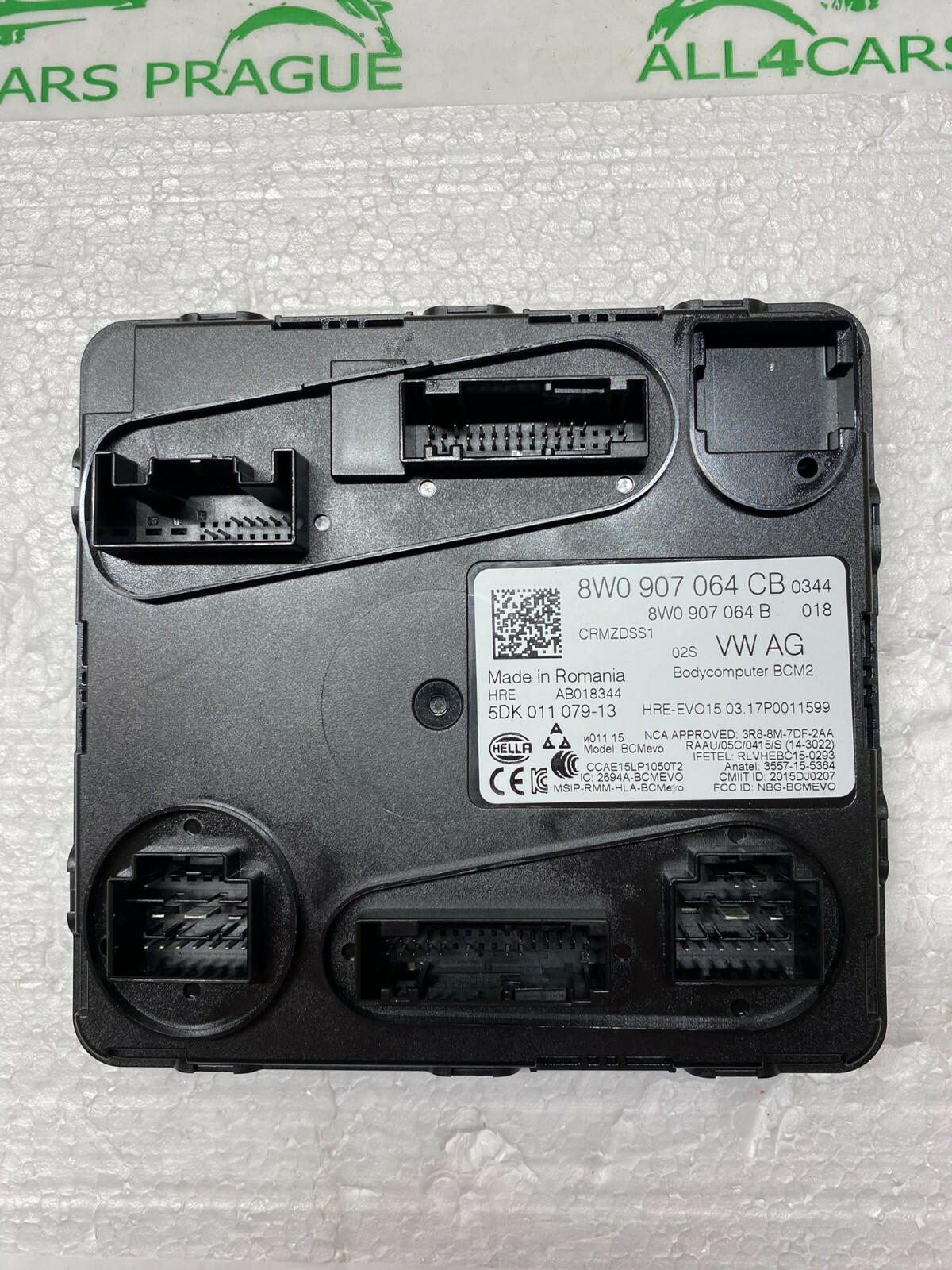 AUDI A4 BORDNETZ ZENTRALSTEUERGERÄT FÜR KOMFORTSYSTEM 8W0907064CB ORIG.NEU!!!NEW - Obrázek 3