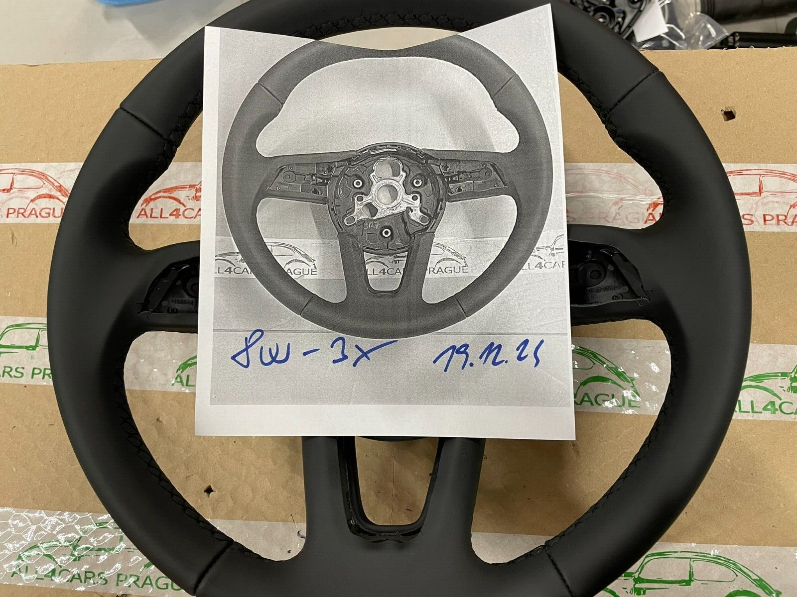 AUDI A4 S4 A5 S5 8W AUDI SPORT LENKRAD RAHMEN - LENKRAD SKELETT AUDI ORIG NEU - Obrázek 20