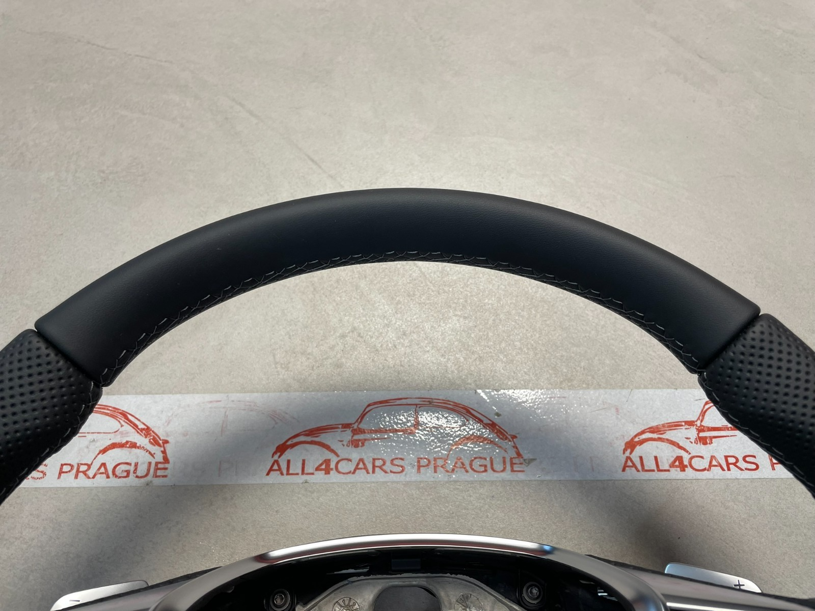 AUDI A6 C8 - AUDI SPORT LENKRAD S LEDER GELOCHT ABGEFLACHT 4K0419091BE NEU ! - Obrázek 17