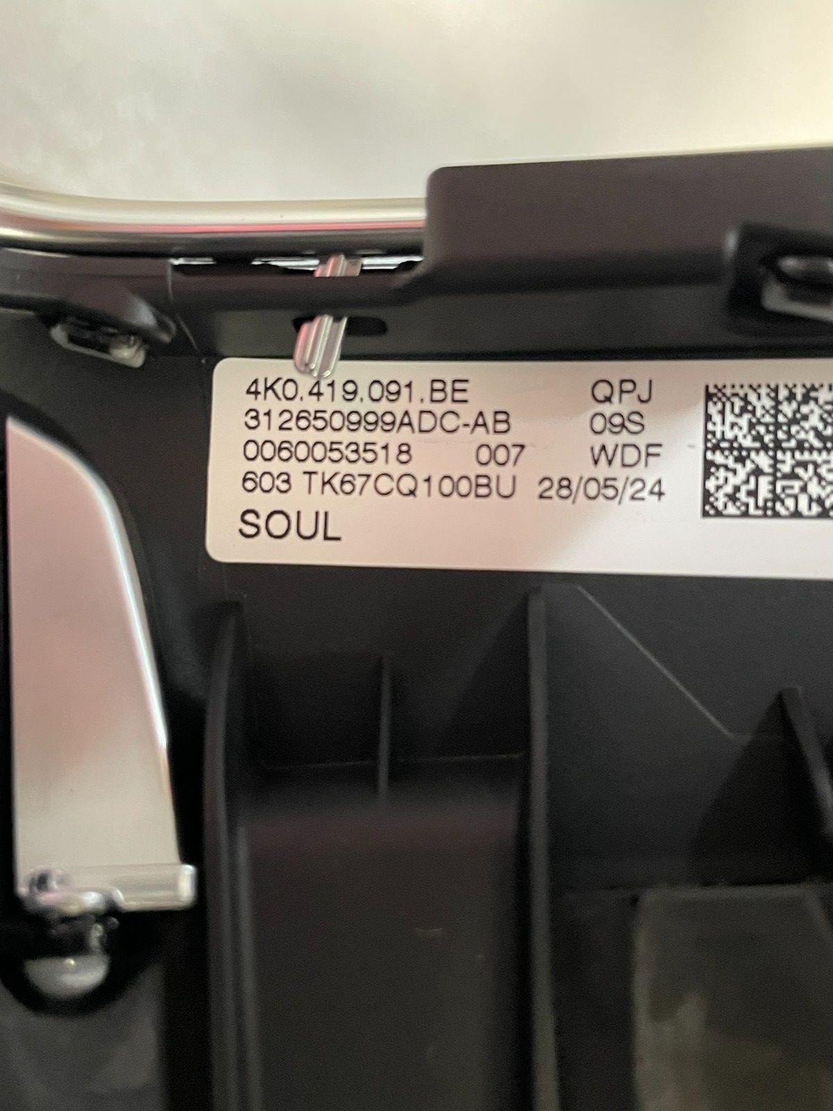 AUDI A6 C8 - AUDI SPORT LENKRAD S LEDER GELOCHT ABGEFLACHT 4K0419091BE NEU ! - Obrázek 3