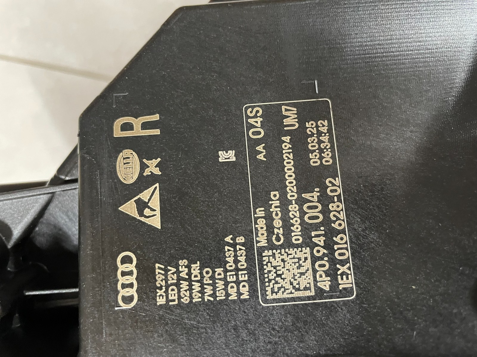 AUDI A6 C9 FRONT SCHEINWERFER LED L+R KOMPLET 4P0941003 + 4P0941004 ORIG NEU ! - Obrázek 12