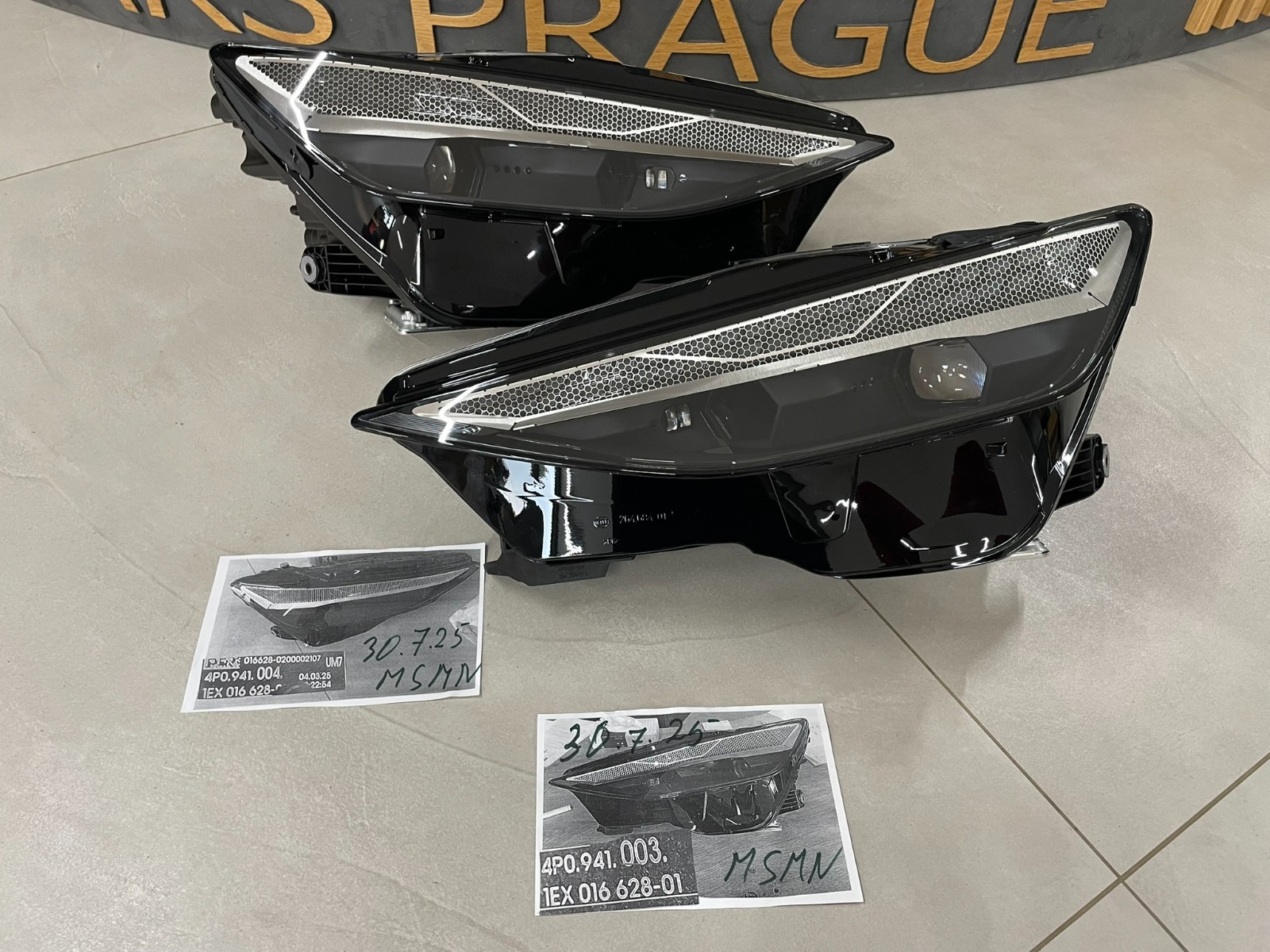 AUDI A6 C9 FRONT SCHEINWERFER LED L+R KOMPLET 4P0941003 + 4P0941004 ORIG NEU ! - Obrázek 18