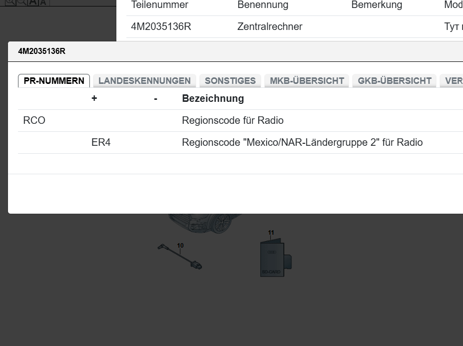 AUDI A6,A7,A8,Q7,Q8,ETRSP...ZENTRALRECHNER - CENTRAL COMPUTER 4M2035136R ORG NEW - Obrázek 6