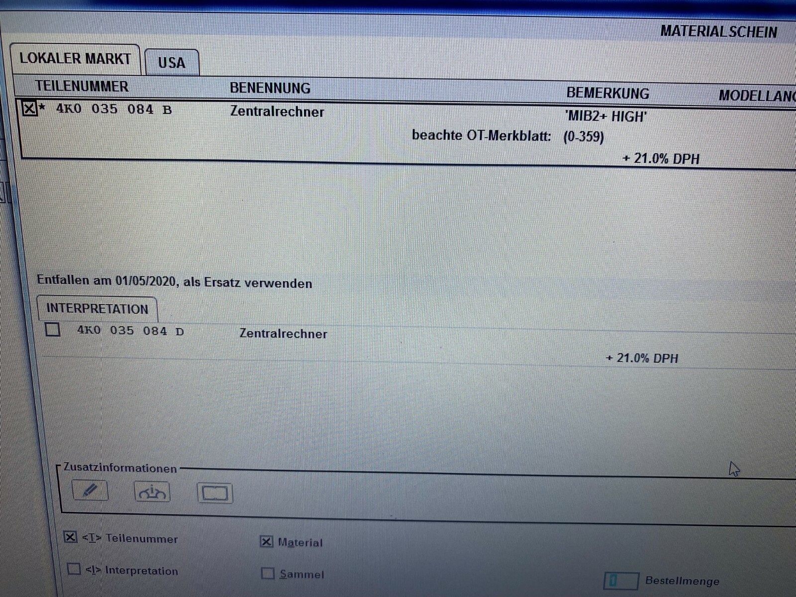 AUDI A6/S6, A7,A8/S8,W8 MMI STEUERGERÄT INFORMATIONSELEKTRONIK 4K0035084B ORIG.! - Obrázek 11