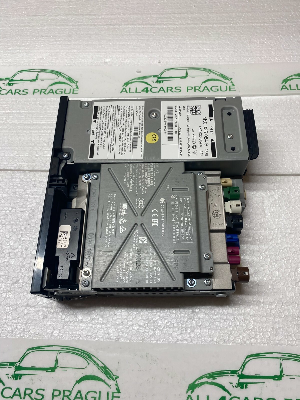 AUDI A6/S6, A7,A8/S8,W8 MMI STEUERGERÄT INFORMATIONSELEKTRONIK 4K0035084B ORIG.! - Obrázek 5