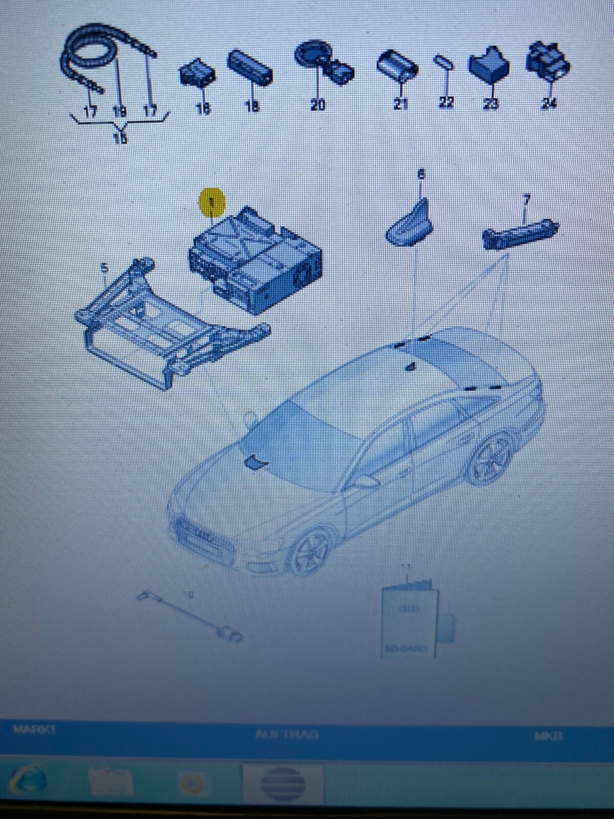 AUDI A6/S6, A7,A8/S8,W8 MMI STEUERGERÄT INFORMATIONSELEKTRONIK 4K0035084B ORIG.! - Obrázek 10
