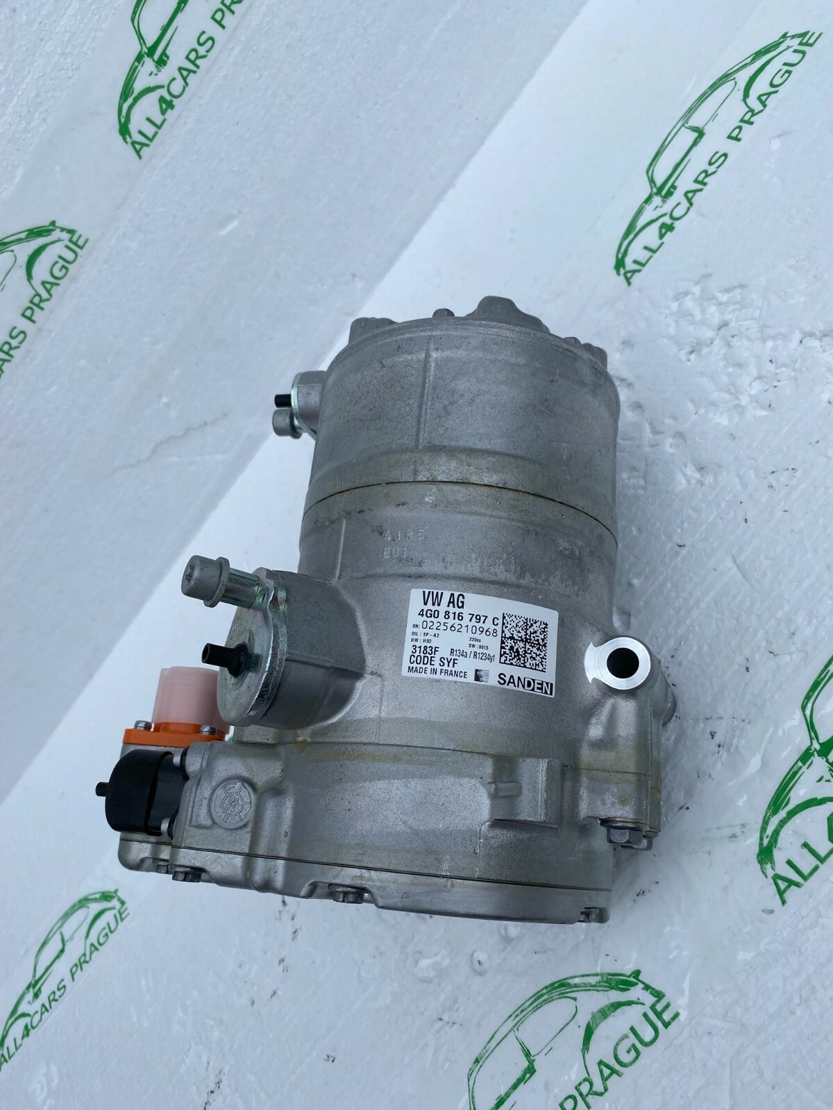 AUDI A6,S6,A7 HYBRYD PHEV KLIMAKOMPRESSOR COMPRESSOR AIR CONDITIONING 4G0816797C - Obrázek 4