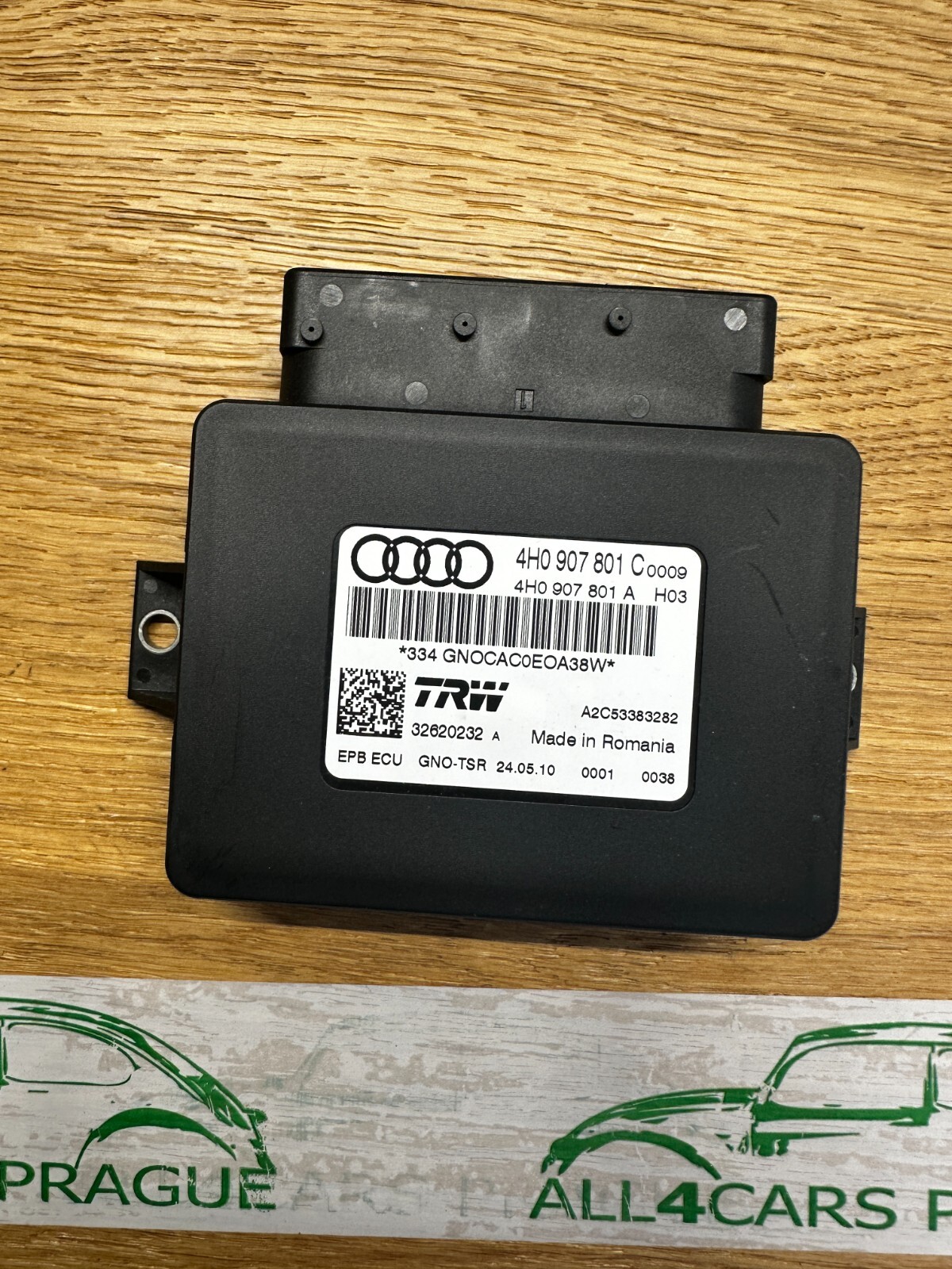 AUDI A7 A8 STEUERGERÄT ELEKTROMECHANISCHE BREMSE 4H0907801C Fast Neu d Test Car - Obrázek 3