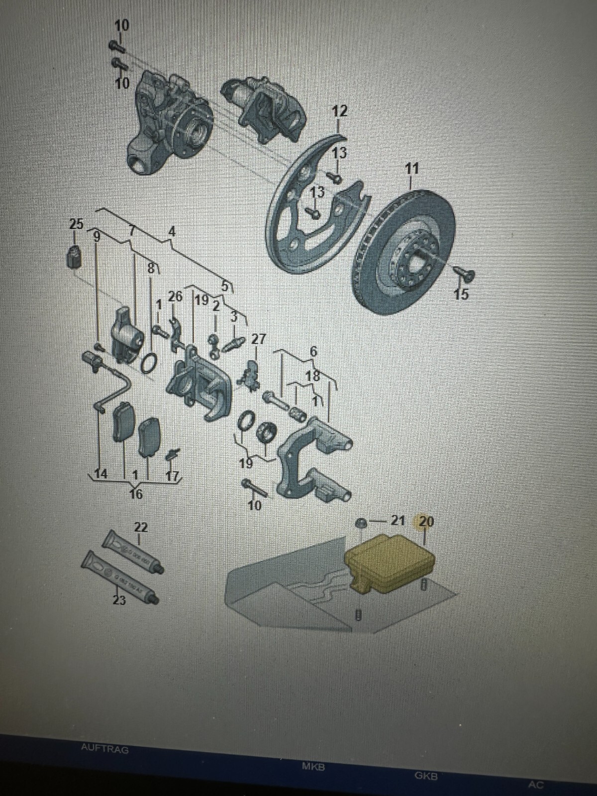 AUDI A7 A8 STEUERGERÄT ELEKTROMECHANISCHE BREMSE 4H0907801C Fast Neu d Test Car - Obrázek 5