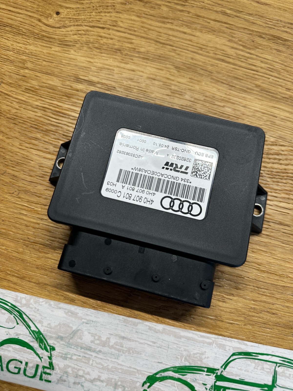 AUDI A7 A8 STEUERGERÄT ELEKTROMECHANISCHE BREMSE 4H0907801C Fast Neu d Test Car - Obrázek 7