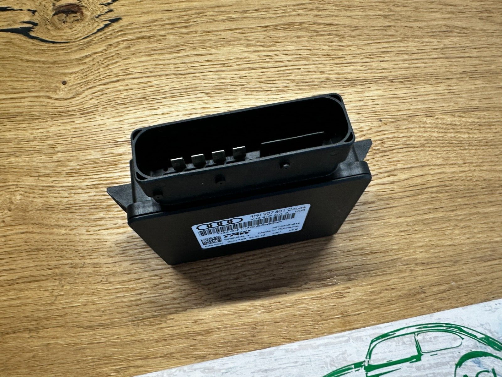 AUDI A7 A8 STEUERGERÄT ELEKTROMECHANISCHE BREMSE 4H0907801C Fast Neu d Test Car - Obrázek 9