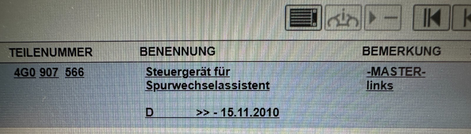 AUDI A7 STEUERGERÄT SPURWECHSELASISTENT LEFT 4G0907566-FAST NEU DEM VOM TEST CAR - Obrázek 15