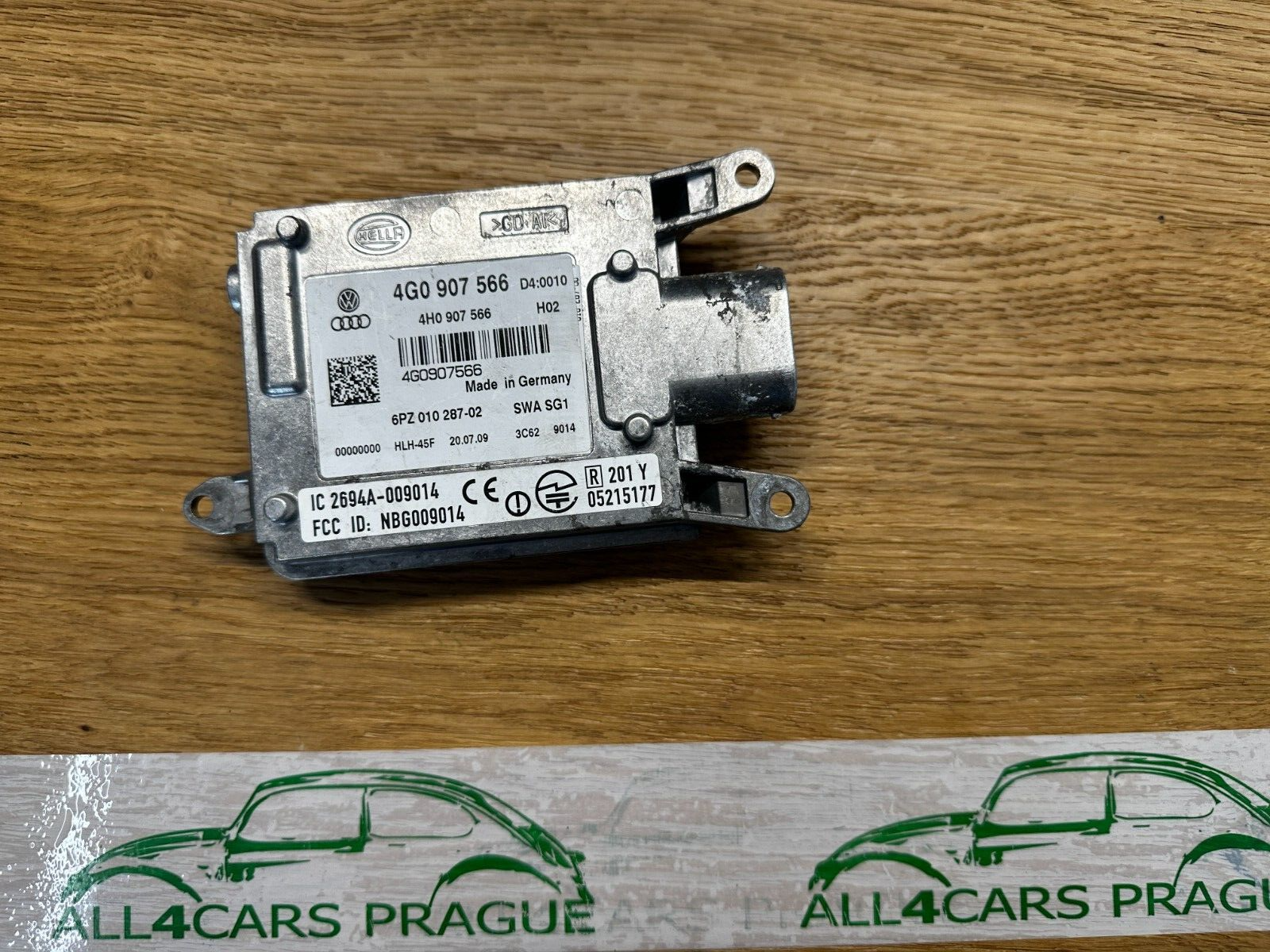 AUDI A7 STEUERGERÄT SPURWECHSELASISTENT LEFT 4G0907566-FAST NEU DEM VOM TEST CAR - Obrázek 3