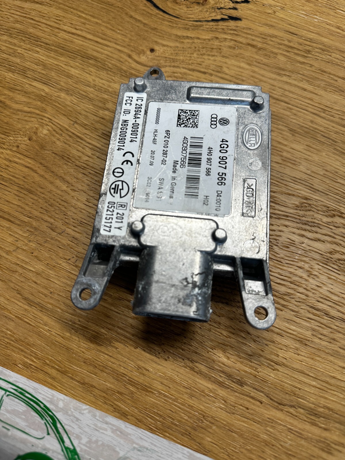 AUDI A7 STEUERGERÄT SPURWECHSELASISTENT LEFT 4G0907566-FAST NEU DEM VOM TEST CAR - Obrázek 4