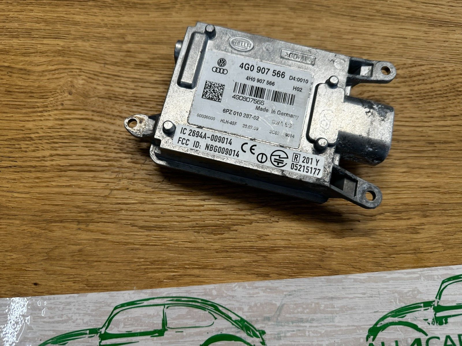 AUDI A7 STEUERGERÄT SPURWECHSELASISTENT LEFT 4G0907566-FAST NEU DEM VOM TEST CAR - Obrázek 10