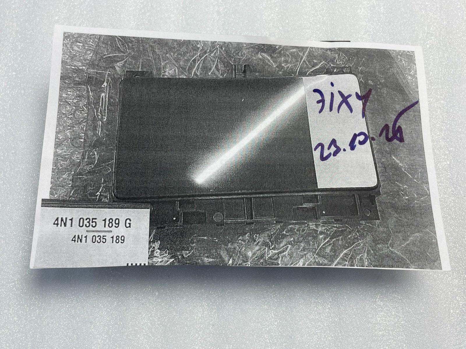 AUDI A8 D5 BEDIENEINHEIT MIT TOUCH SCREEN 4N1035189G ZENTRALE ANZEIGE ORIG. NEU! - Obrázek 15