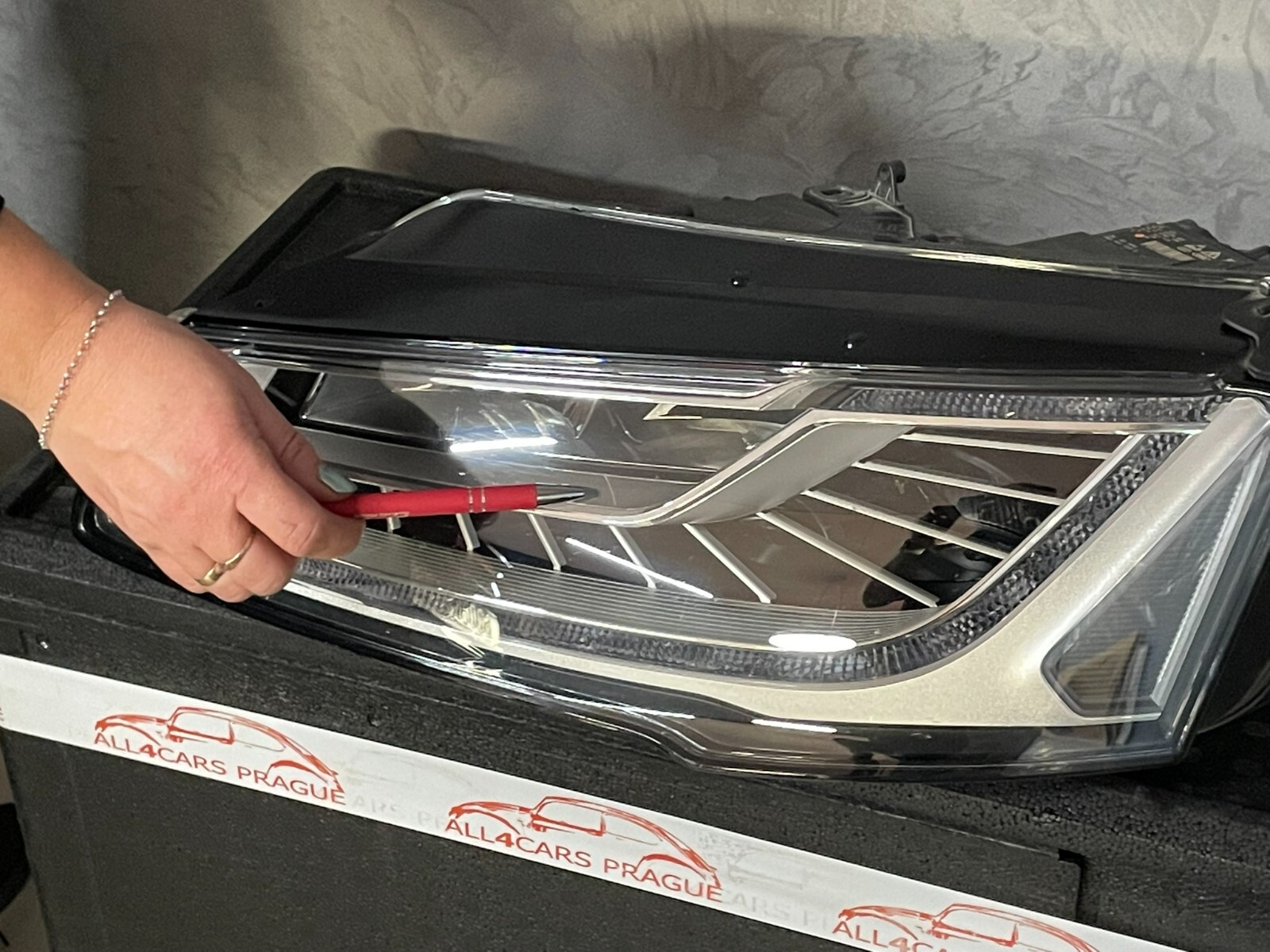 AUDI A8 / S8 SCHEINWERFER LED LINKS 4H0941033B = 4H0941773B ORIG.AUDI TEIL - Obrázek 18