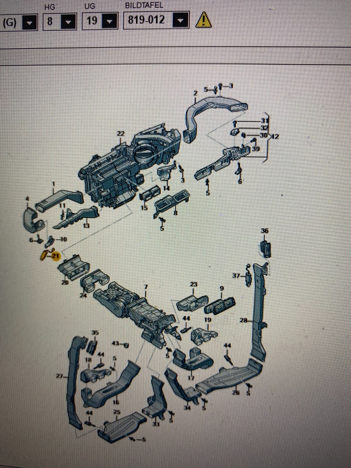 AUDI A8/S8, Q7 IONISATOR EMITTER AIR QUALITY 4H0963459A ORIG.NEU!! - Obrázek 8