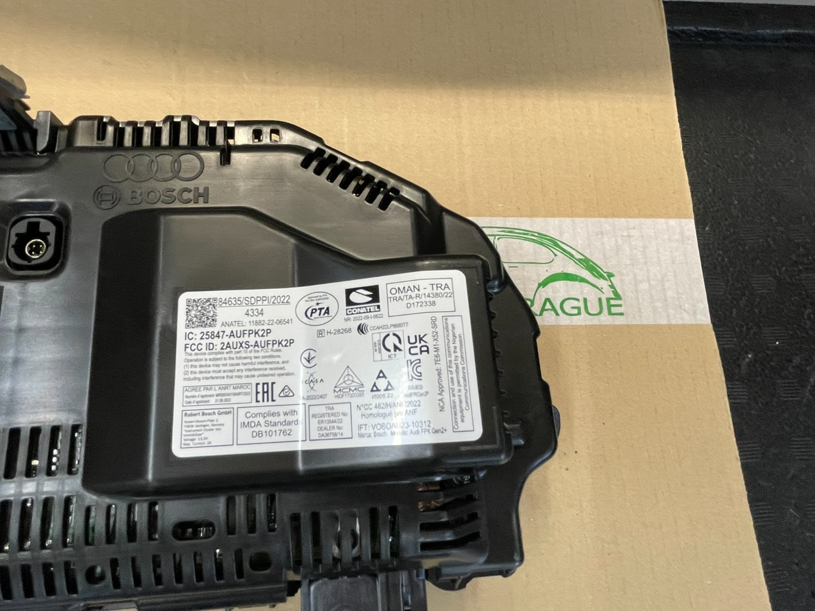 AUDI Q3 83A TACHOMETER KOMBIINSTRUMENT VIRTUAL COCKPIT 83A920790M ORIG NEU 0 KM - Obrázek 16