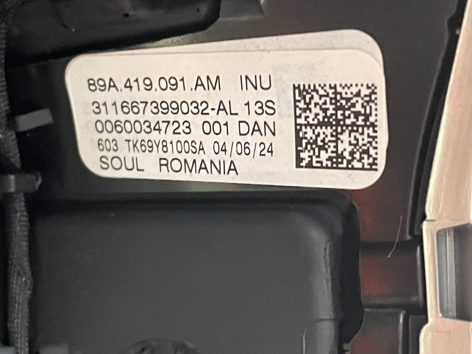 AUDI Q4 E-TRON LENKRAD BEHEIZT LEDER MIT PADELS 89A419091AM ORIG. AUDI NEU ! - Obrázek 3