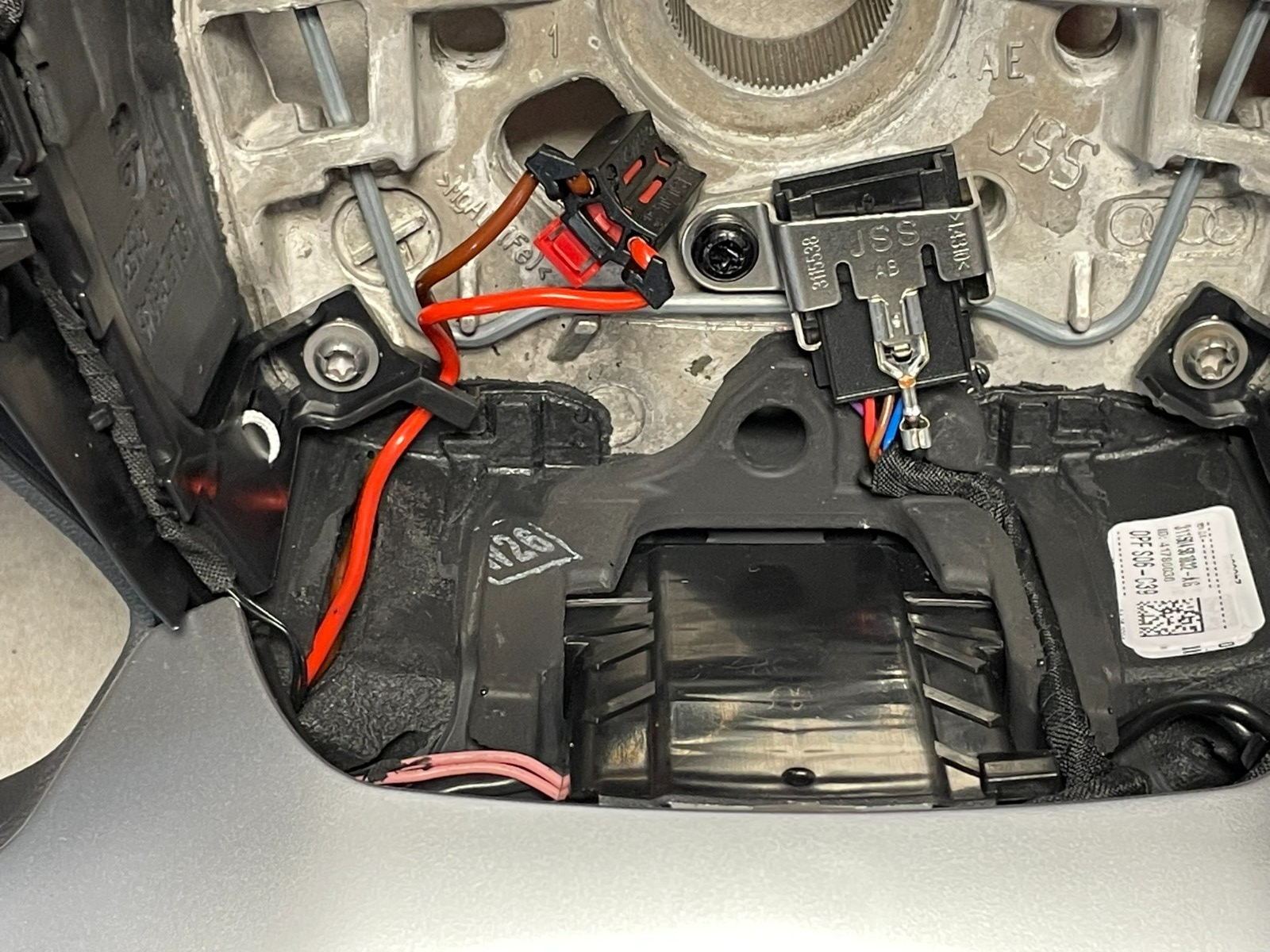 AUDI Q4 E-TRON LENKRAD BEHEIZT LEDER MIT PADELS 89A419091AM ORIG. AUDI NEU ! - Obrázek 4