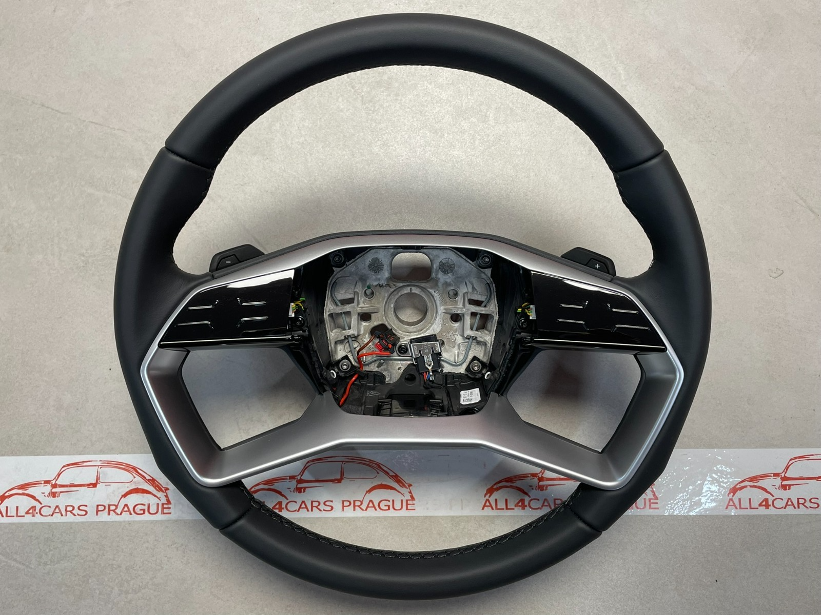 AUDI Q4 E-TRON LENKRAD BEHEIZT LEDER MIT PADELS 89A419091AM ORIG. AUDI NEU !