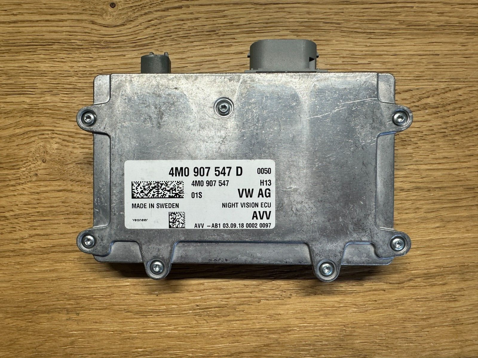 AUDI Q7 4M STEUERGERÄT FÜR NACHTSICHTSYSTEM 4M0907547D NIGHT VISION UNIT - NEW!