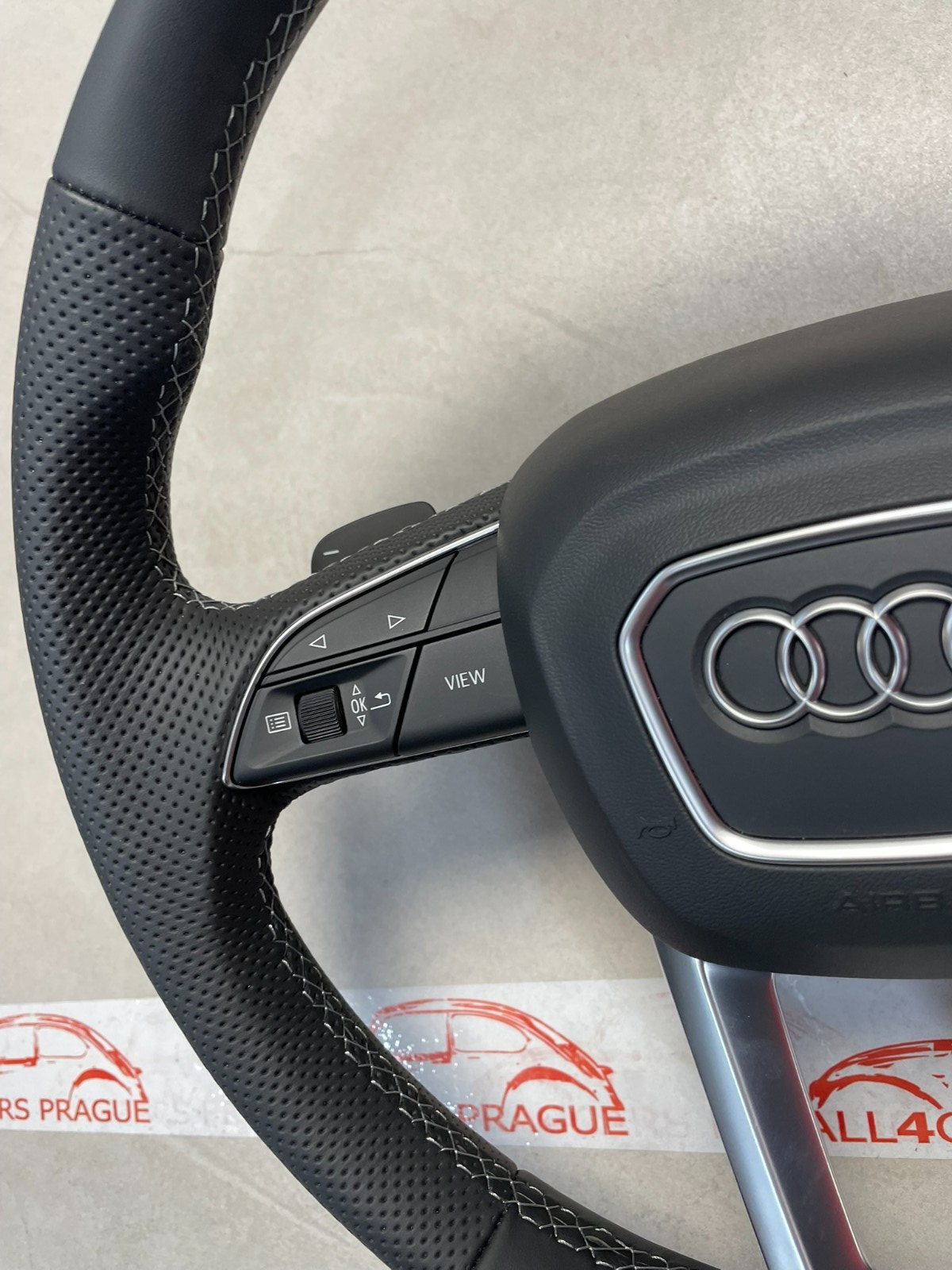 AUDI Q7 Q8 4M LENKRAD SPORT S BEHEIZT GELOCHT KAPAZITÄTS 4M8419091Q ORIG. NEU ! - Obrázek 12