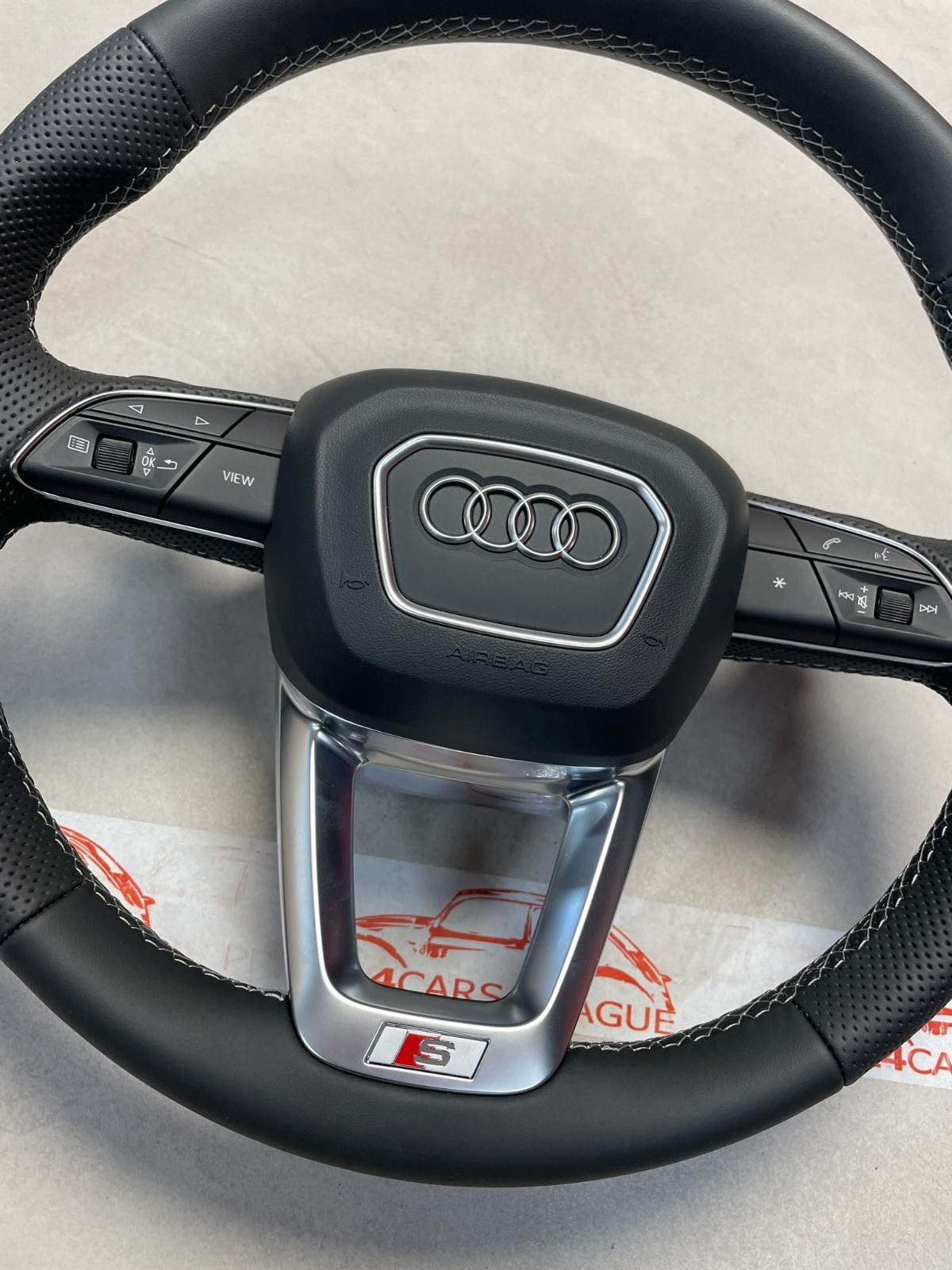 AUDI Q7 Q8 4M LENKRAD SPORT S BEHEIZT GELOCHT KAPAZITÄTS 4M8419091Q ORIG. NEU ! - Obrázek 13