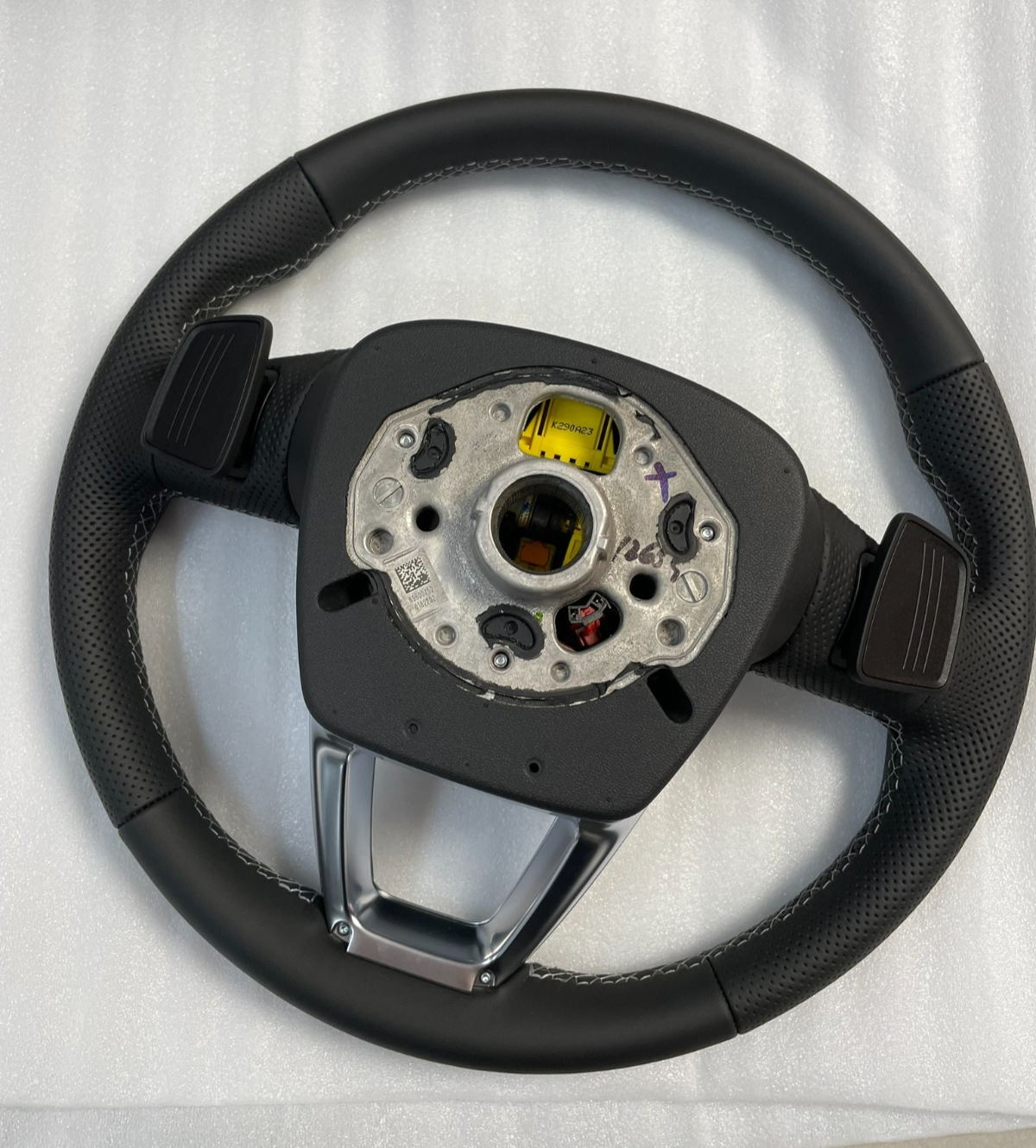 AUDI Q7 Q8 4M LENKRAD SPORT S BEHEIZT GELOCHT KAPAZITÄTS 4M8419091Q ORIG. NEU ! - Obrázek 19