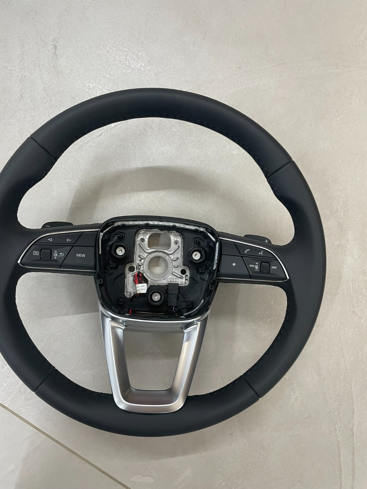 AUDI Q7 Q8 SPORT LEDER LENKRAD BEHEIZT SCHWARZ 4M8419091T Fast Neu d v Test Car - Obrázek 11