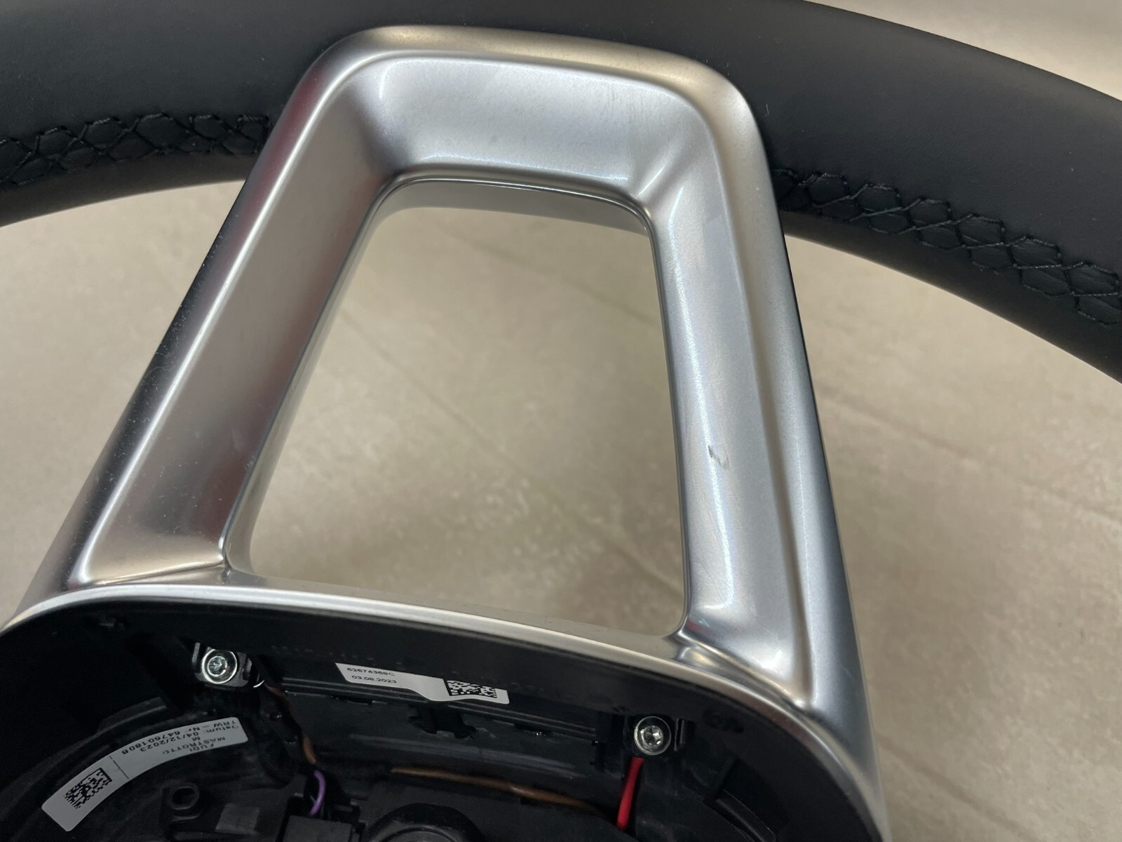 AUDI Q7 Q8 SPORT LEDER LENKRAD BEHEIZT SCHWARZ 4M8419091T Fast Neu d v Test Car - Obrázek 15