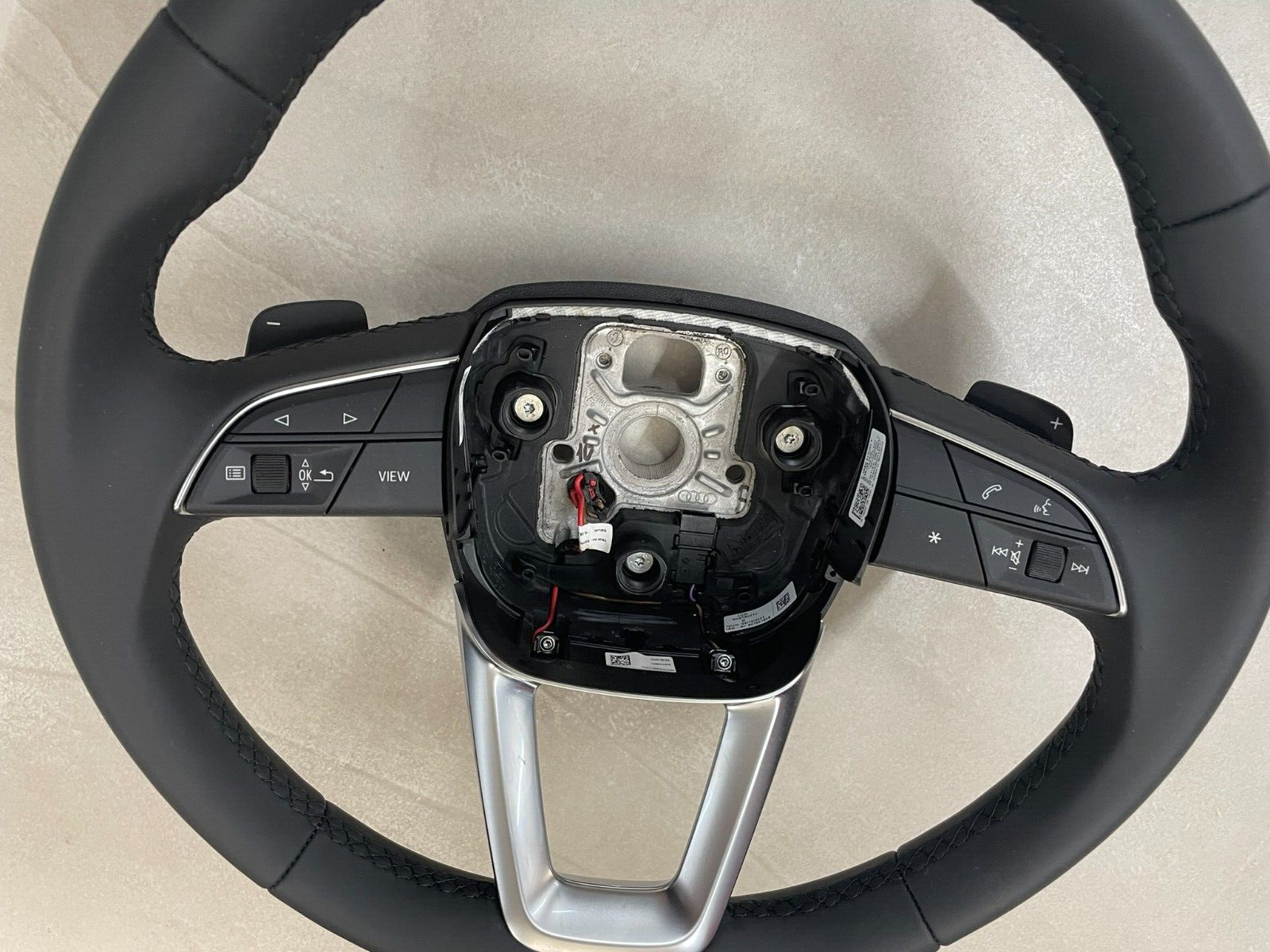 AUDI Q7 Q8 SPORT LEDER LENKRAD BEHEIZT SCHWARZ 4M8419091T Fast Neu d v Test Car - Obrázek 18
