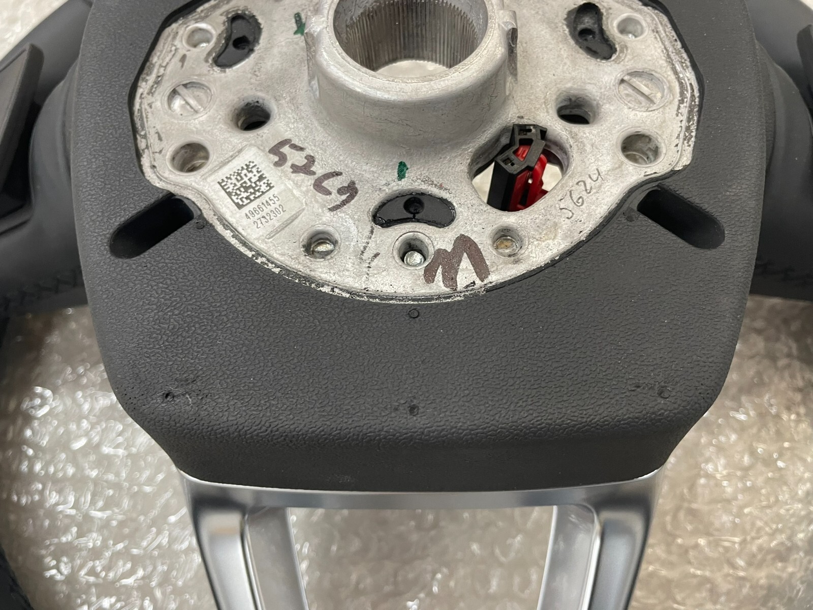 AUDI Q7 Q8 SPORT LEDER LENKRAD BEHEIZT SCHWARZ 4M8419091T Fast Neu d v Test Car - Obrázek 23