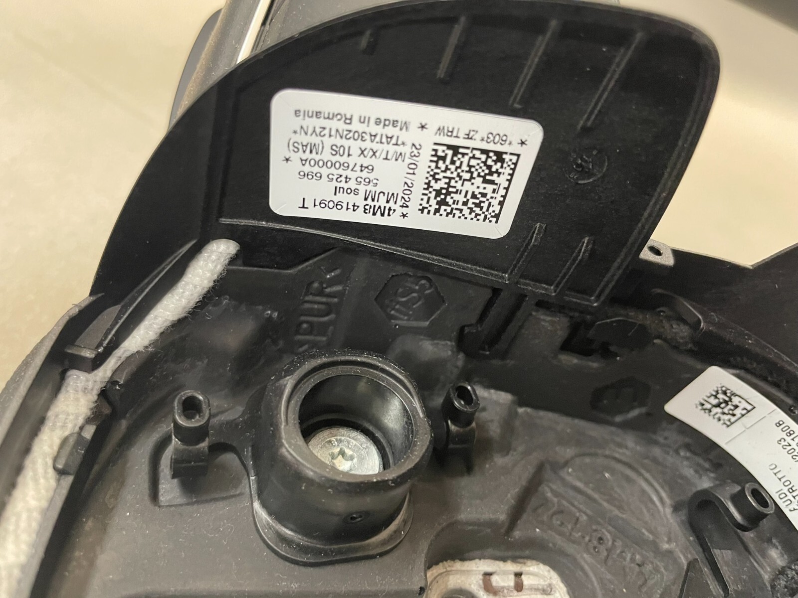 AUDI Q7 Q8 SPORT LEDER LENKRAD BEHEIZT SCHWARZ 4M8419091T Fast Neu d v Test Car - Obrázek 5