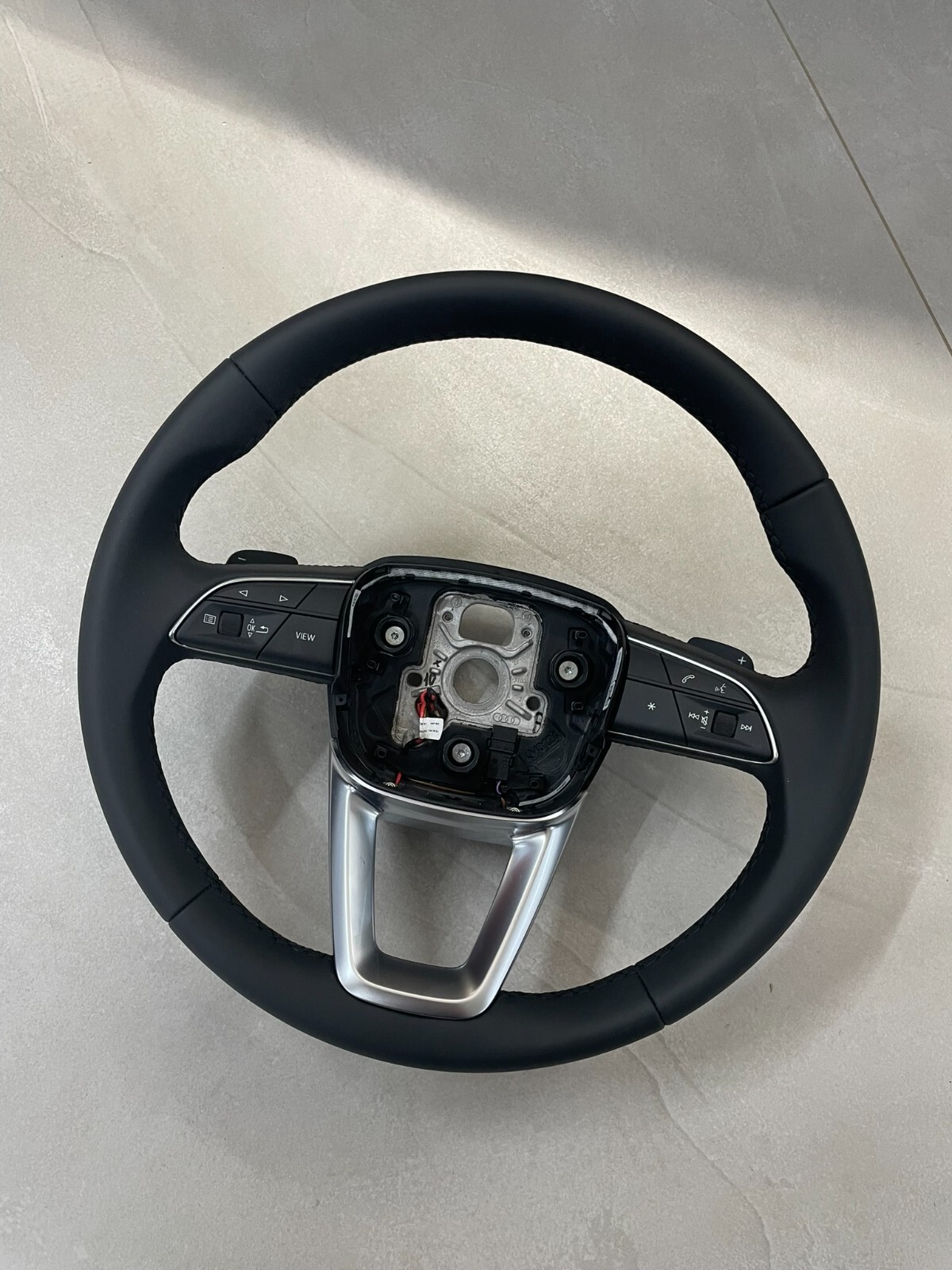 AUDI Q7 Q8 SPORT LEDER LENKRAD BEHEIZT SCHWARZ 4M8419091T Fast Neu d v Test Car - Obrázek 6