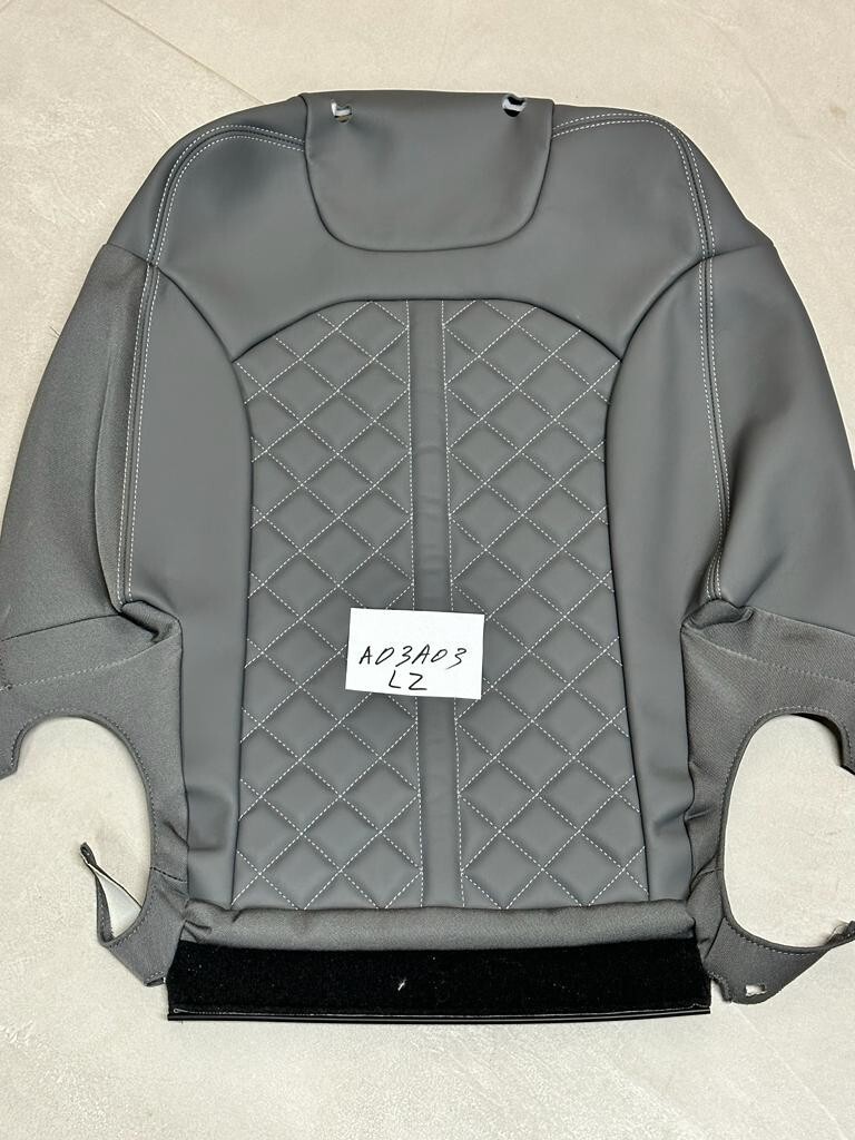 AUDI Q7 SQ7 4M SITZBEZUG SPORTSITZ GRAU LEDER SITZBEZUG VALCONA PLUS ORIG.NEU!!! - Obrázek 13