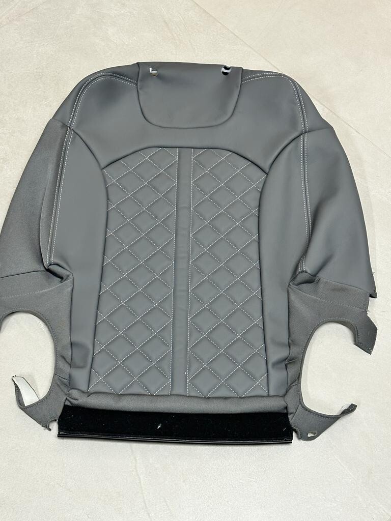 AUDI Q7 SQ7 4M SITZBEZUG SPORTSITZ GRAU LEDER SITZBEZUG VALCONA PLUS ORIG.NEU!!! - Obrázek 3