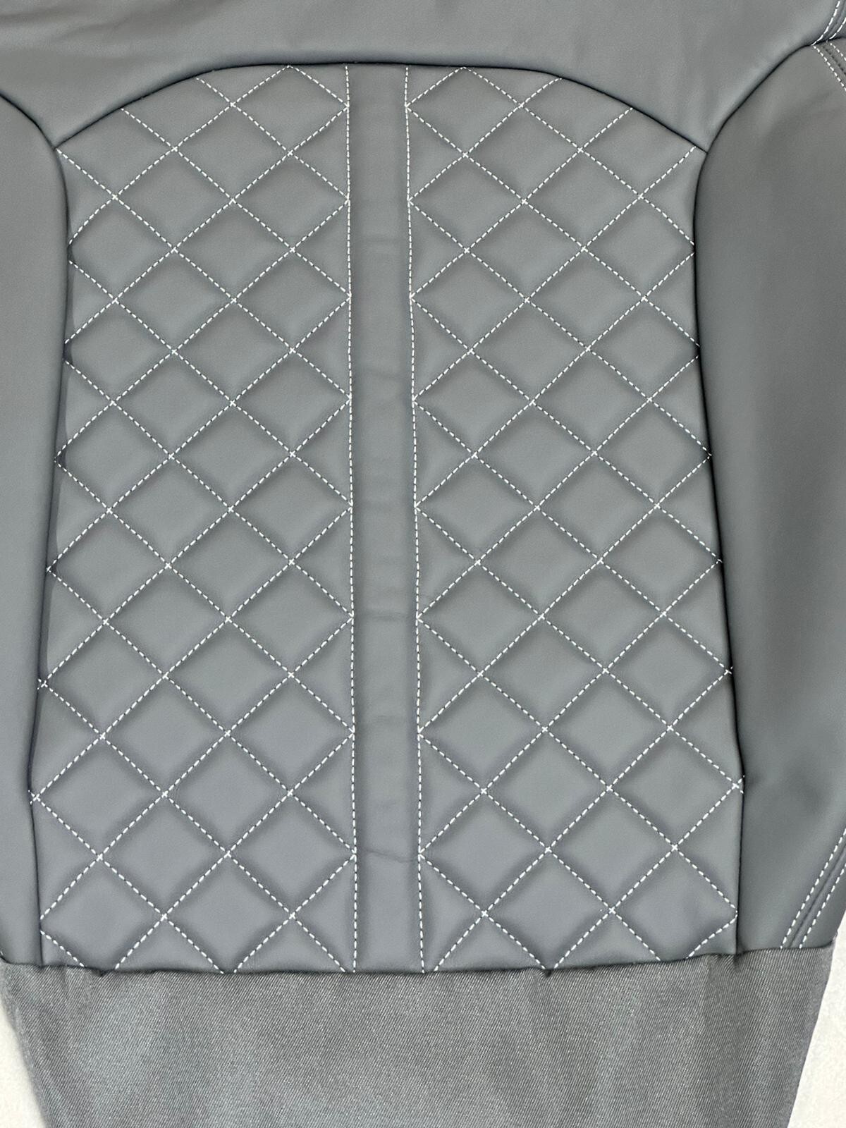 AUDI Q7 SQ7 4M SITZBEZUG SPORTSITZ GRAU LEDER VALCONA PLUS VORN RECHTS ORIG.TEIL - Obrázek 5