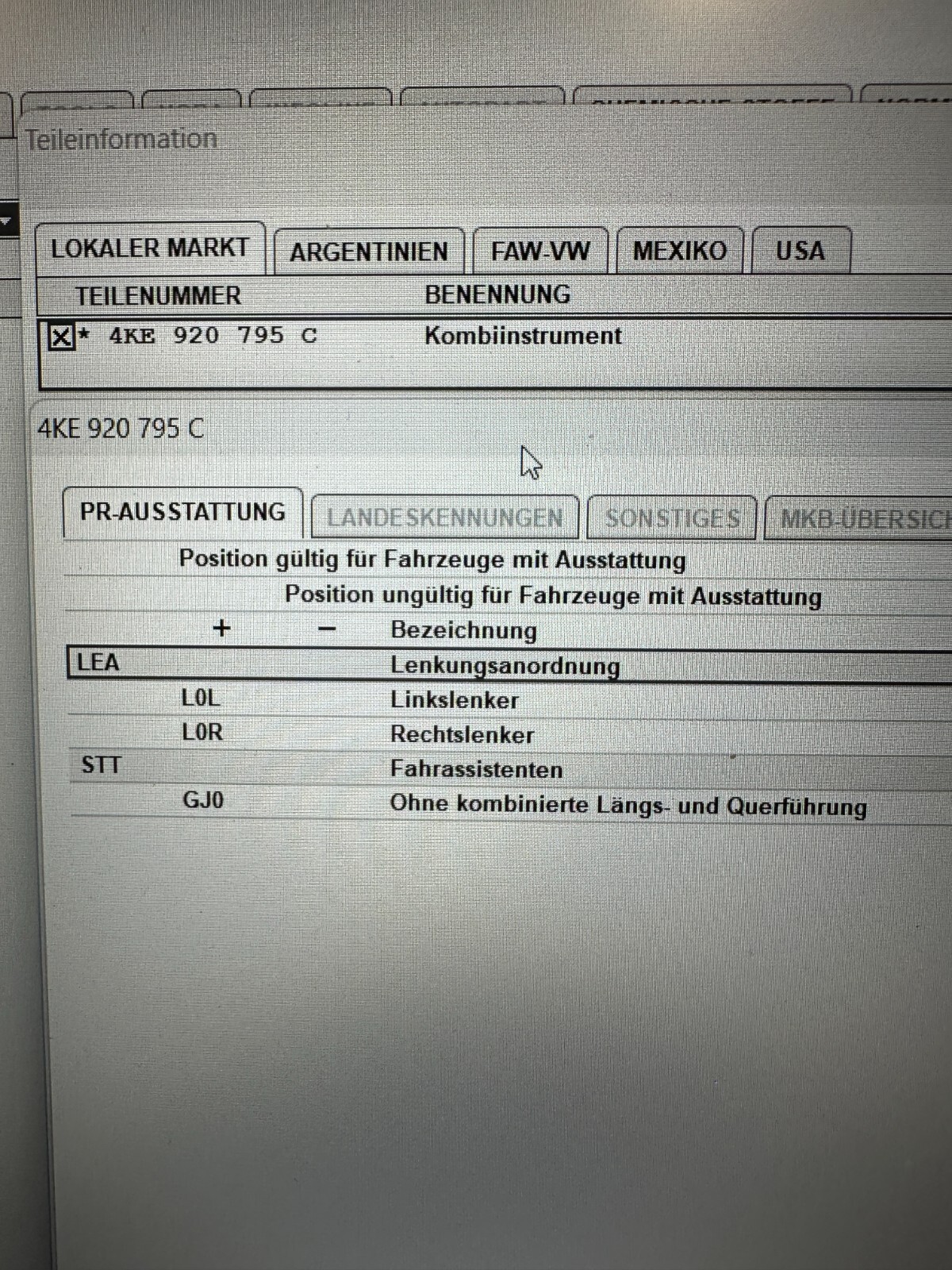 AUDI Q8-ETRON-E-TRON VIRTUAL COCKPIT KOMBIINSTUMENT 4KE920795C 4KE 920 795 C 0KM - Obrázek 21