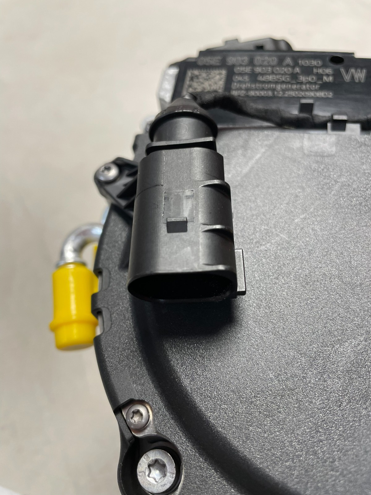AUDI RS3 AUDI A3 STARTER WASSERGEKÜHLT DREH STROM GENERATOR 05E903020A ORIG NEU - Obrázek 12
