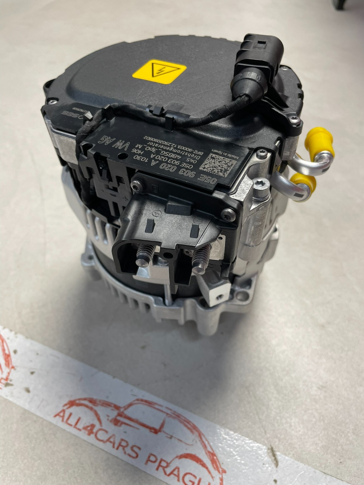 AUDI RS3 AUDI A3 STARTER WASSERGEKÜHLT DREH STROM GENERATOR 05E903020A ORIG NEU - Obrázek 15