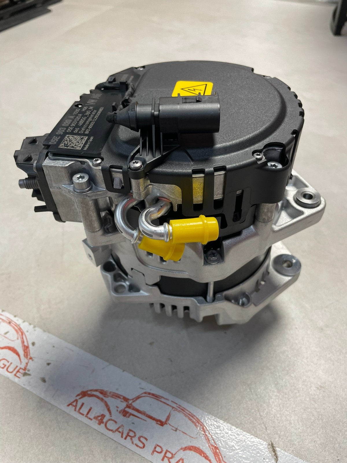 AUDI RS3 AUDI A3 STARTER WASSERGEKÜHLT DREH STROM GENERATOR 05E903020A ORIG NEU - Obrázek 16