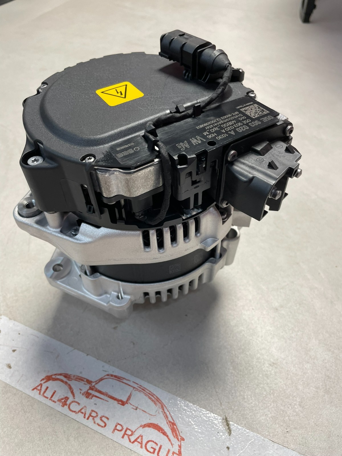 AUDI RS3 AUDI A3 STARTER WASSERGEKÜHLT DREH STROM GENERATOR 05E903020A ORIG NEU - Obrázek 18