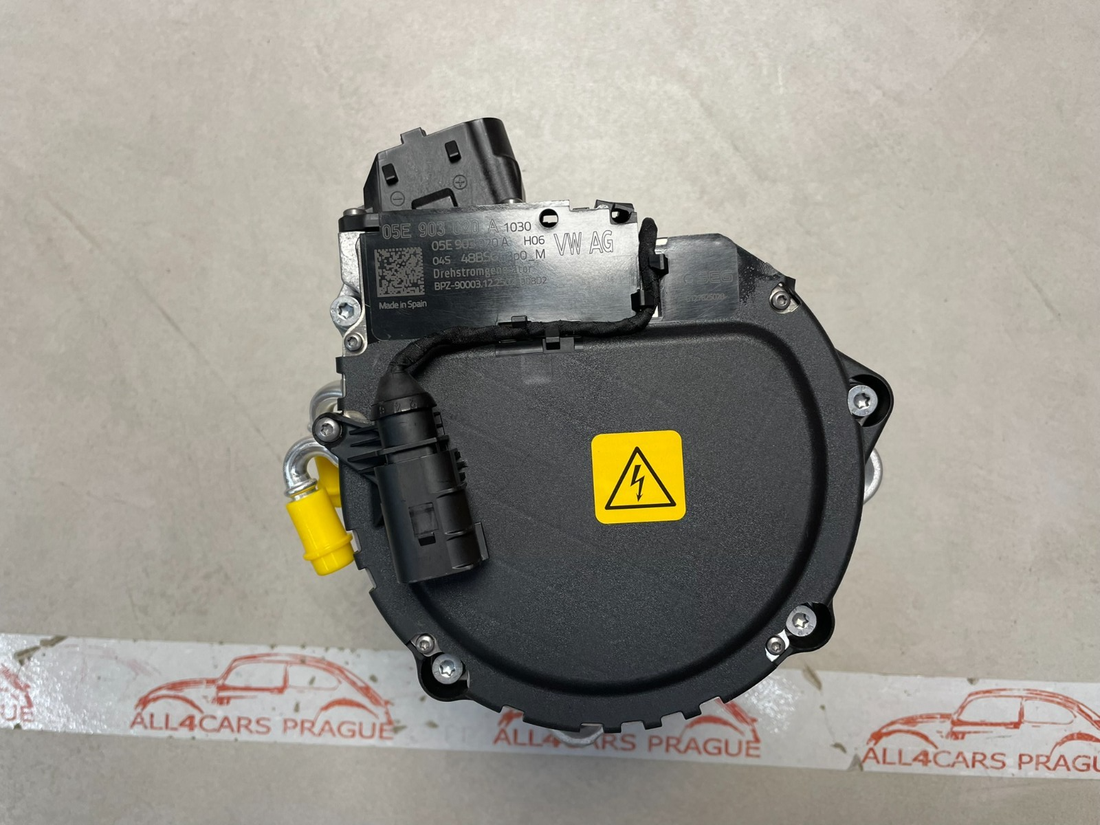 AUDI RS3 AUDI A3 STARTER WASSERGEKÜHLT DREH STROM GENERATOR 05E903020A ORIG NEU - Obrázek 10
