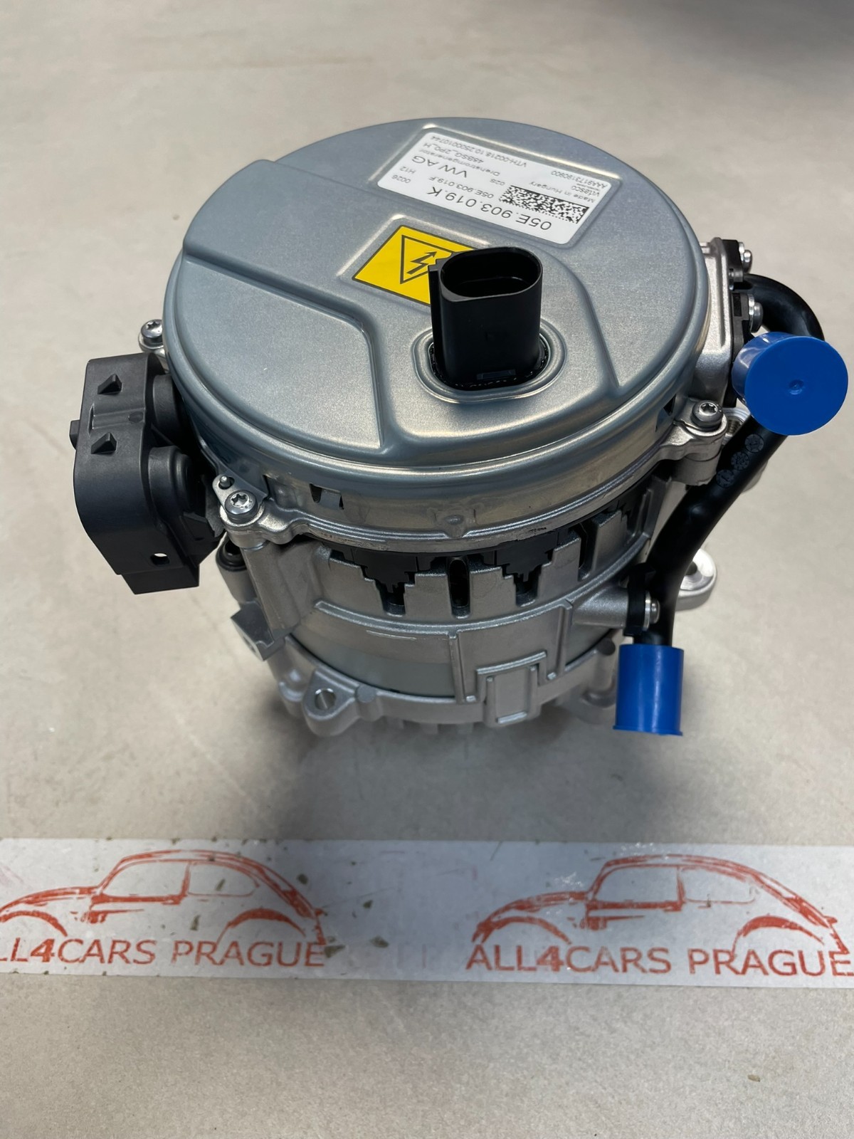 AUDI RS3 , AUDI Q3 , AUDI A3 STARTER WASSERGEKÜHLT GENERATOR 05E903019K ORIG.NEU - Obrázek 11