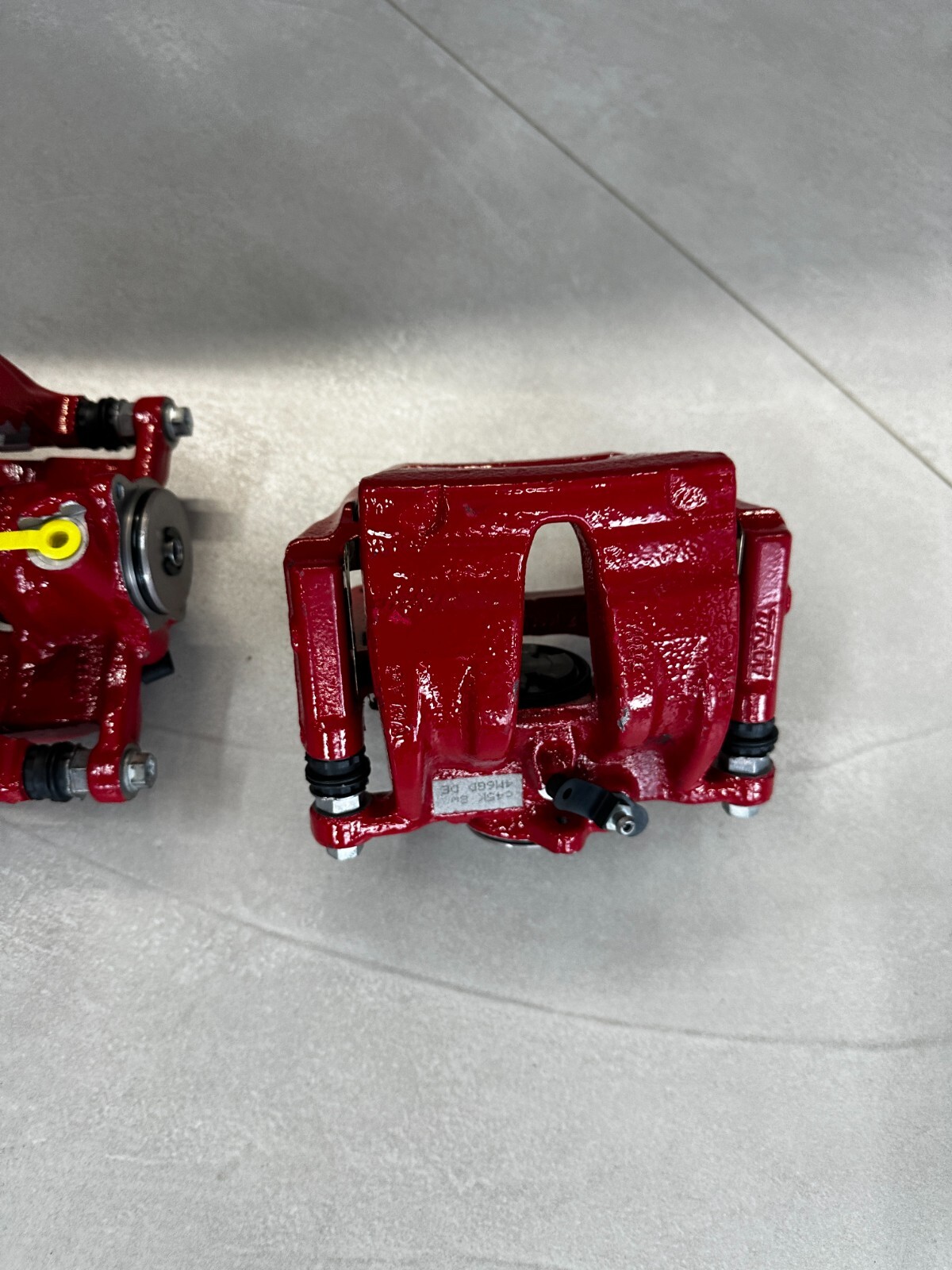 AUDI SQ7 SQ8 BREMSSATTELGEHÄUSE BREMSSATTEL ROT HINTEN RECHTS 4M0615406GD OE NEU - Obrázek 3